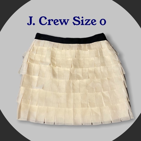 J. Crew Dresses & Skirts - J. Crew Fully Lined Skirt with Hidden Zipper Sz 0